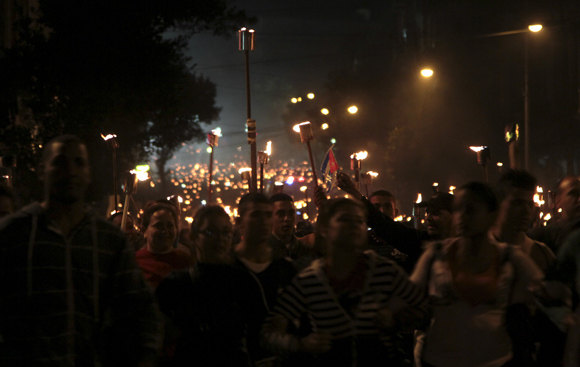 Marcha de las Antorchas. Foto: Ladyrene Pérez/ Cubadebate