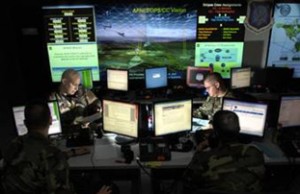 Estación del Comando del Ciberespacio, de la Fuerza Aérea norteamericana, en Luisiana.